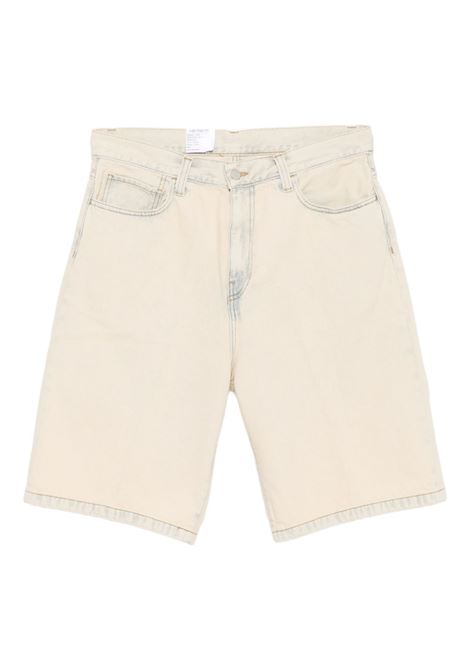 bermuda landon uomo blu sabbia CARHARTT WIP | I03046901.SN